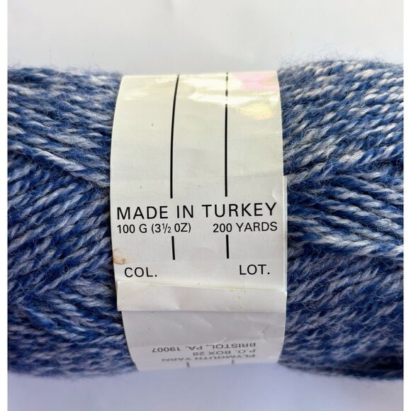 Plymouth Yarn Encore Yarn, Worsted, Acrylic / Wool Blend, Lot of 2 - Picture 2 of 3